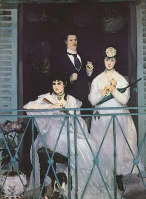 Edouard Manet The Balcony (mk06) Norge oil painting art